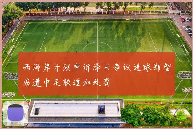 西海岸计划申诉泽卡争议进球郑智或遭中足联追加处罚